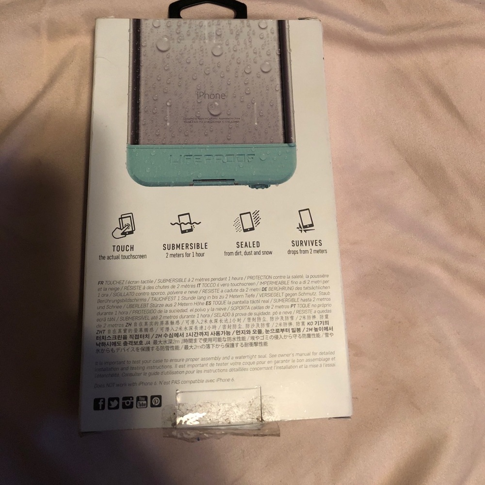 new, authentic Lifeproof nuud for iPhone 6s - Picture 3 of 3